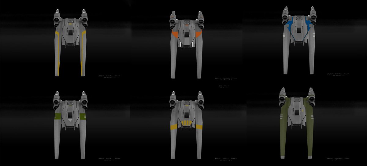 MattAllsopp1's tweet photo. A few of many U-wing decal tests. #Rogueone #Uwing #StarWars https://t.co/zHUZ314wzo