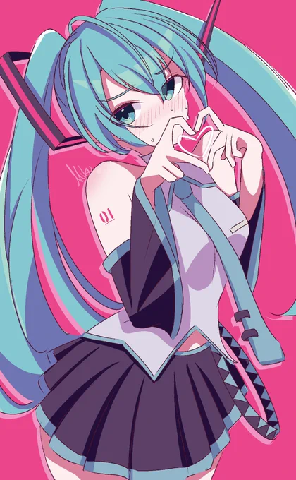 #初音ミク  #イラスト 