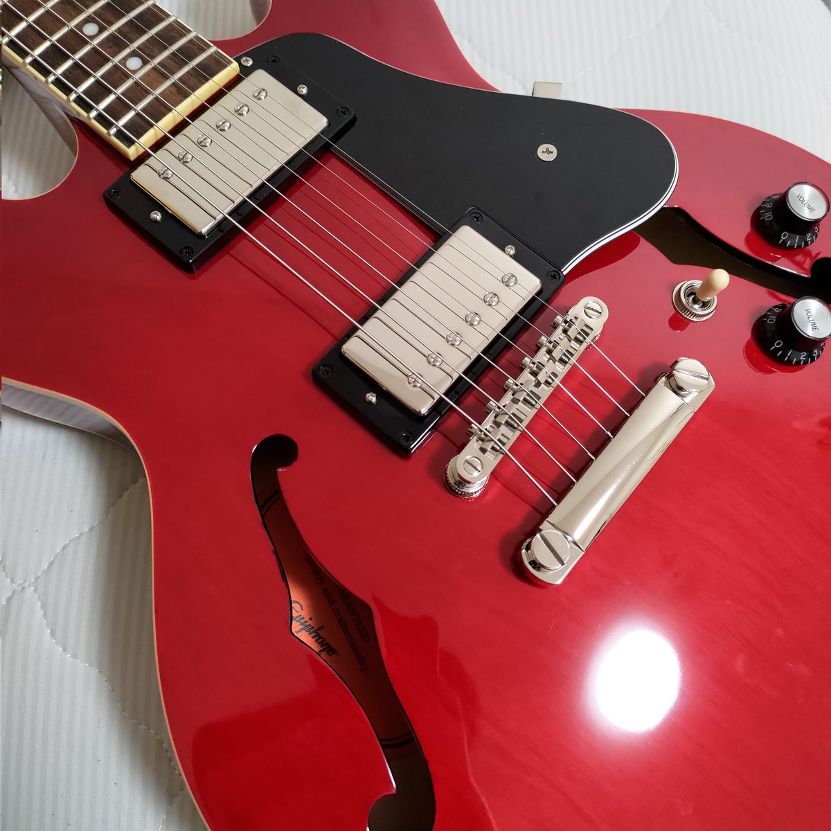 初めてギターを購入いたしました。衝動買いです。買ったからには頑張り