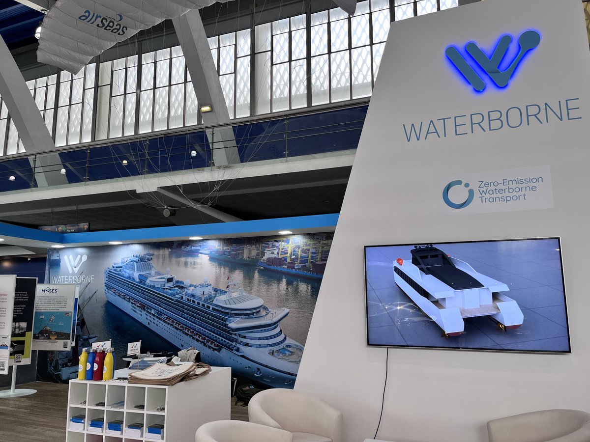 🤗Our Director <a href="/GeliLatsa/">Geli Latsa</a> is attending <a href="/TRA_Conference/">TRA Conference</a> in Lisbon 🇵🇹 and contributing to <a href="/mosesproject20/">MOSES</a> #H2020 🇪🇺 discussions in #ALICE &amp; <a href="/WaterborneTP/">WaterborneTP</a> booths for a more #sustainable #ShortSeaShipping⚓️❕

#GreenMobility #Decarbonisation 🌿