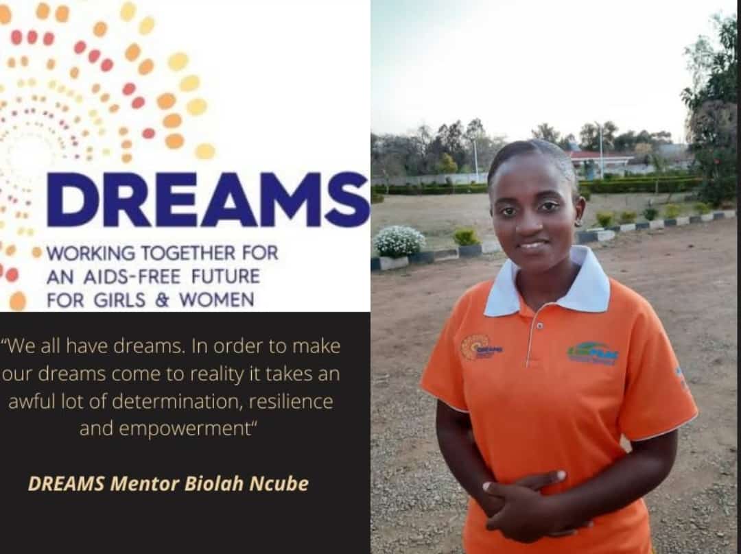 Zimttech_zw's tweet photo. "We all have dreams. In order to make our dreams come to reality it takes an awful lot of determination, resilience and empowerment." Biolah Ncube, DREAMS Mentor, Bubi, Matabeleland North. #DREAMS #AGYWS #safesex #empowered https://t.co/wtEXNeaMPv