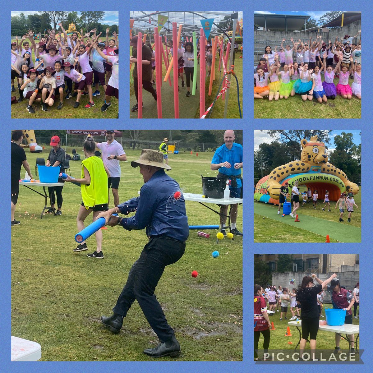 GosfordPS's tweet photo. An enormous congratulations to @ByrneB85767153 and our P&amp;C for organising the @SchoolFunRun and raising over $20K for new school resources. Thank you parent volunteers, teachers and Principal @BradLewis200 for making it a day the students will never forget! 💦@SharrynBrownlee https://t.co/pSiFfSYrDd