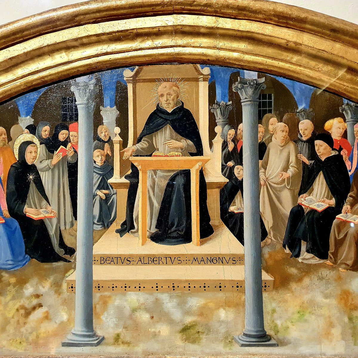 Zanobi Strozzi, La Scuola di S. Alberto Magno (The School of St. Albert the Great)
#ministerodellacultura #mic_italia #Direzionemuseitoscana #museodisanmarco #museodisanmarcofirenze #museitaliani #art #beauty  #zanobistrozzi