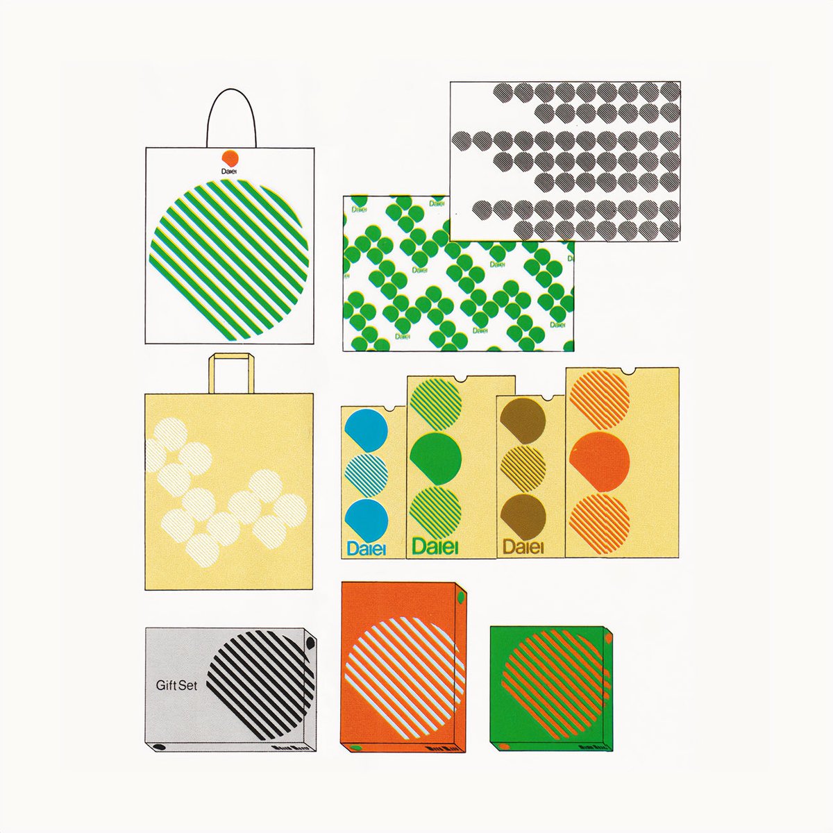 logohistories's tweet photo. New on Logo Histories: A waxing moon – Rei Roshimura &amp; PAOS Inc's 1975 logo for Daiei.

Includes Key Takeaways and shared dropbox with more images for subscribers. 

Read: https://t.co/kCBUEpMu4X

#logodesign #designtwitter #graphicdesign #branding https://t.co/gC6Y1Ggssi