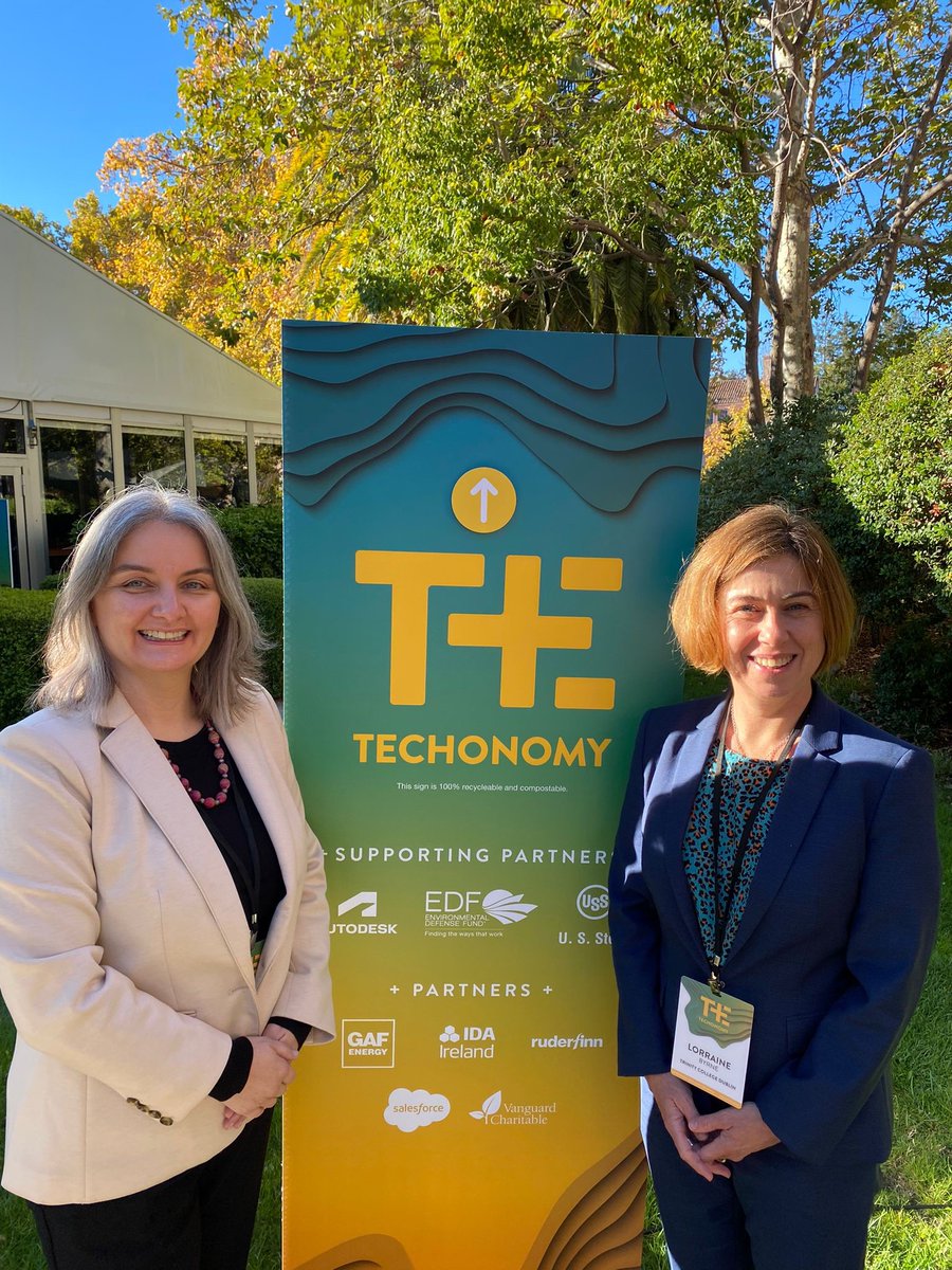 ambercentre's tweet image. Our Director @byrne_l joined @IDAIRELAND at #Techonomy22 to discuss Sustainability with a focus on Europe