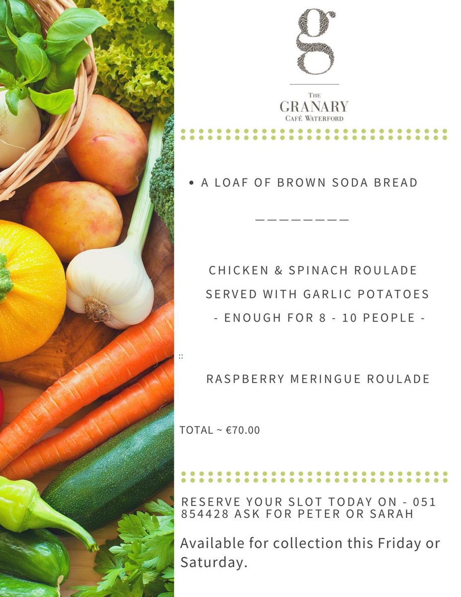 This Weeks FAMILY MEAL DEAL