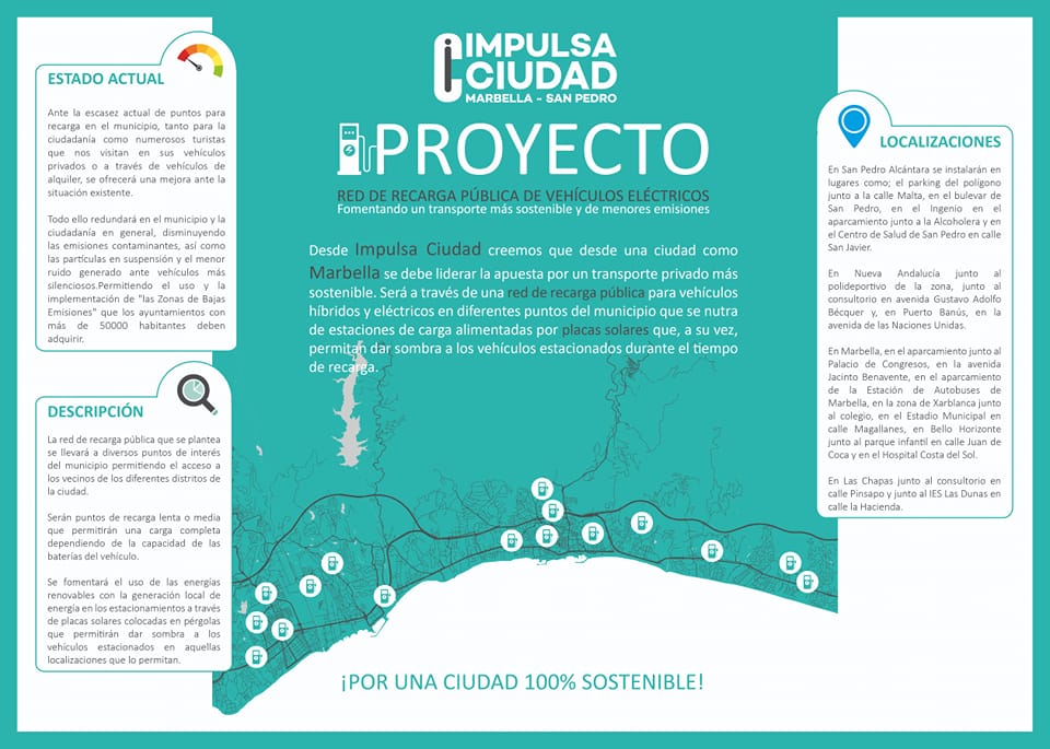 impulsaciudad's tweet photo. Otra propuesta de ciudad de @impulsaciudad  para mejorar la movilidad sostenible apoyando a los coches eléctricos e híbridos y mitigar el cambio climático. 🚙🔌

#ImpulsaCiudad #TuOtraOpción #ImpulsoDeFuturo #MovilidadSostenible  #TuVotoTienePoder https://t.co/eEaUcNdalB