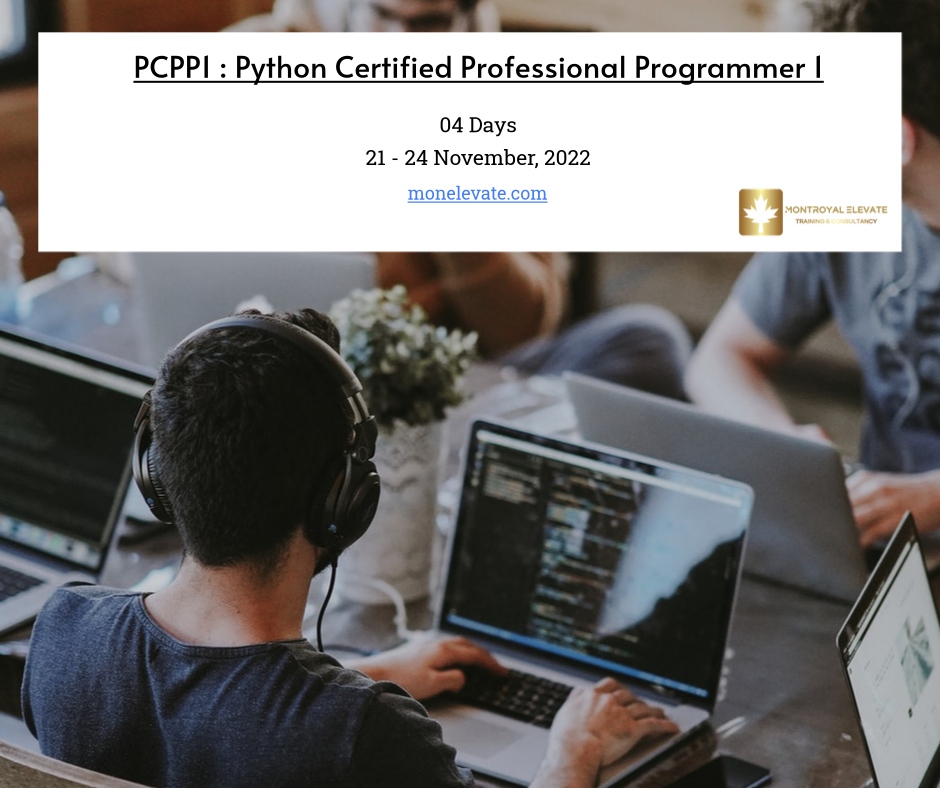 monelevate's tweet photo. Course name: PCPP1 : Python Certified Professional Programmer 1
Duration: 04 Days
Dates: November 21 - 24

ℹ️ https://t.co/SSZndAMLjr

#Trainings #Oil&amp;Gas #MonElevate #CanadianTrainingProvider #Education #Python #Certification #PythonProfessional #PCCP1 #2022 #AbuDhabi #UAE https://t.co/OxuLCHbv56