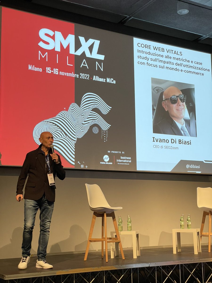 Oggi siamo a Milano ad #smxl e <a href="/idibiasi/">Ivano Di Biasi</a> ci parla di Core web vitals
