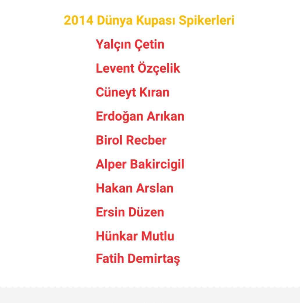 macanltmlar22's tweet photo. 2014 Dünya kupasında görev alan spikerler https://t.co/vLZAILuDoG