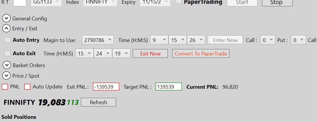 TradeFlow_Algo's tweet photo. Final updates on 2 accounts where we did live streaming for sometime.
Account 1 : + 96k profit ( 3.4 % Return ) - Straddle
Account 2 : + 77k profit ( 1.6 % Return ) - Straddle/Strangle Combo
#Finnifty #algotraging @ASoftwaretrader https://t.co/zwbadizLZq