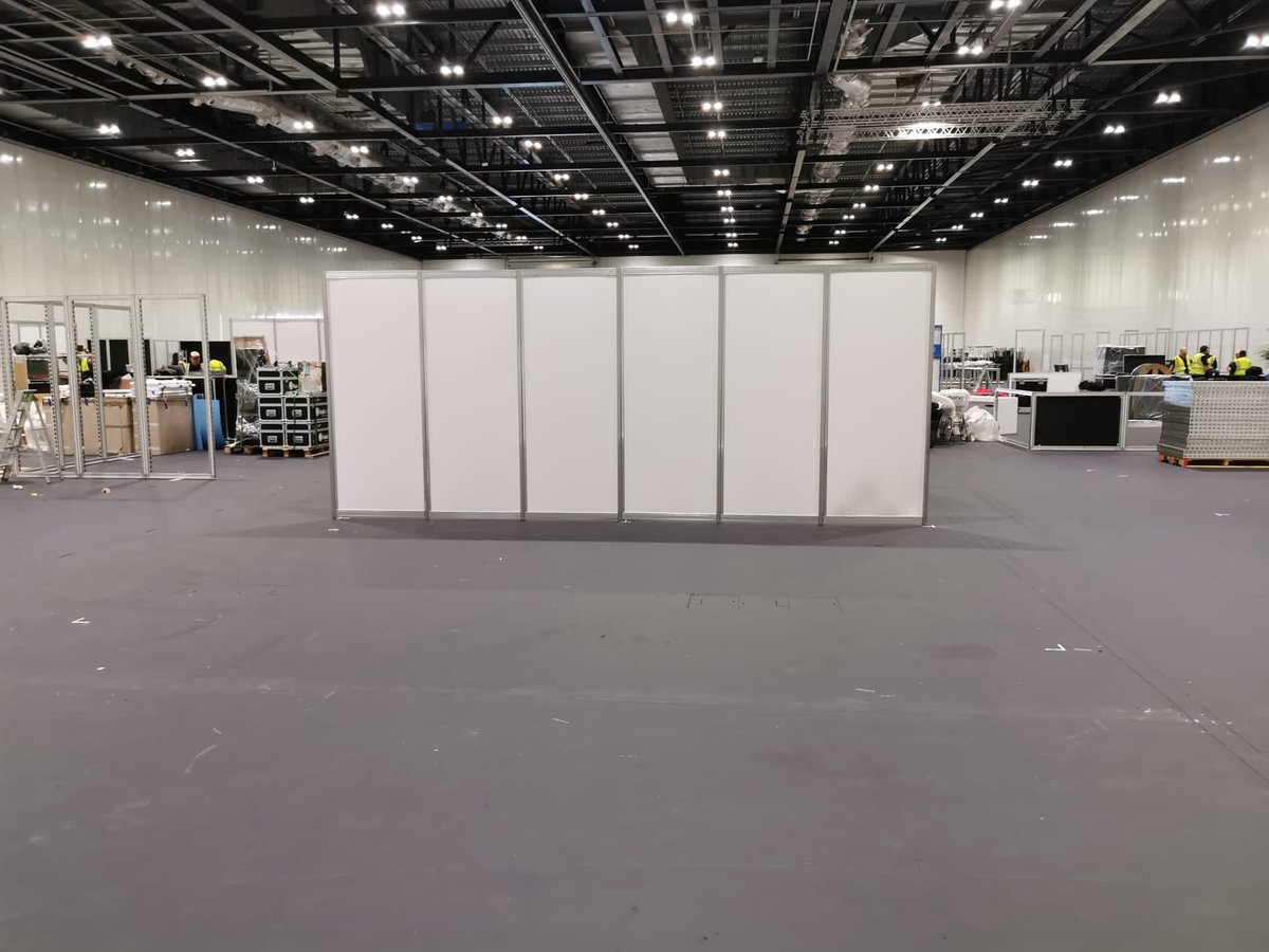 Really looking forward to meeting old friends and new connections at tomorrow's in-person #ETLLondon22.

And we have some exciting news to share.

Look out for us on Stand C2 - work has begun on transforming the space into our stand!!

#EventTech #EventProfs