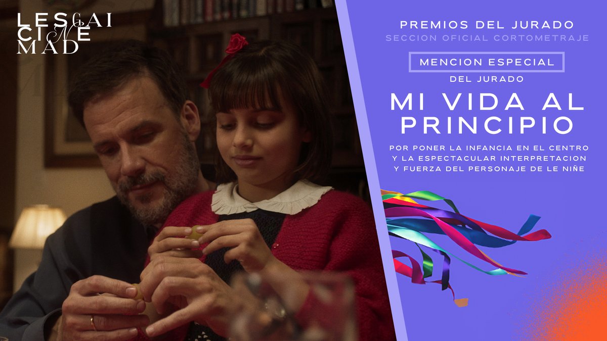 AMA Audiovisual (@ama_audiovisual) on Twitter photo #Festivales
🏆El #cortometraje de nuestros socios <a href="/Whiteleafprod/">White Leaf</a>, #MiVidaAlPrincipio, dirigido por An Puentes, recibió la Mención Especial del Jurado en <a href="/LesGaiCineMad/">LesGaiCineMad</a>.
¡Enhorabuena! #Festivales
🏆El #cortometraje de nuestros socios <a href="/Whiteleafprod/">White Leaf</a>, #MiVidaAlPrincipio, dirigido por An Puentes, recibió la Mención Especial del Jurado en <a href="/LesGaiCineMad/">LesGaiCineMad</a>.
¡Enhorabuena!