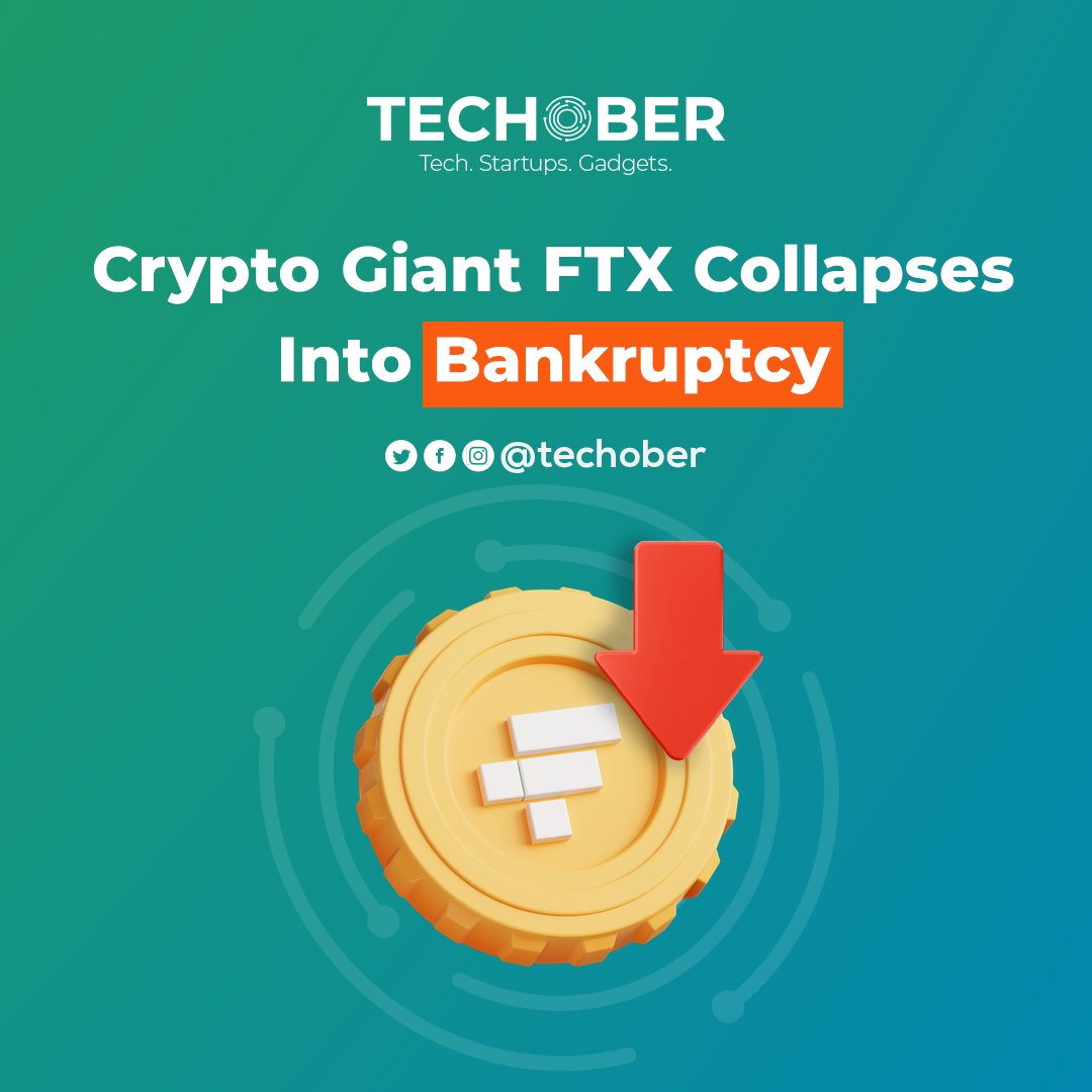 techober's tweet photo. In less than eight days, Sam Bankman-Fried went from being dubbed the "King of Crypto" to his company going bankrupt.

Tap at the link to learn how the crypto-giant collapsed👇

https://t.co/sh47awrtzq

#FTX #cryptocurrency #bitcoin #techober #cypto #cryptonews https://t.co/VVQtzBshZN