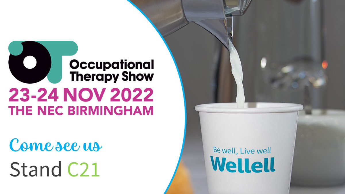 WellellUK's tweet photo. 1 week till @TheOTShow , You can find Wellell on stand C21.

See fantastic products like the revolutionary Optima Turn, hoists and bariatric bed solutions.

see you there

#theotshow #occupationaltherapy #pressurecare #movingandhandling  #livewell #bewell #BeWellLiveWell #coffee https://t.co/Tt8O1X2TG2