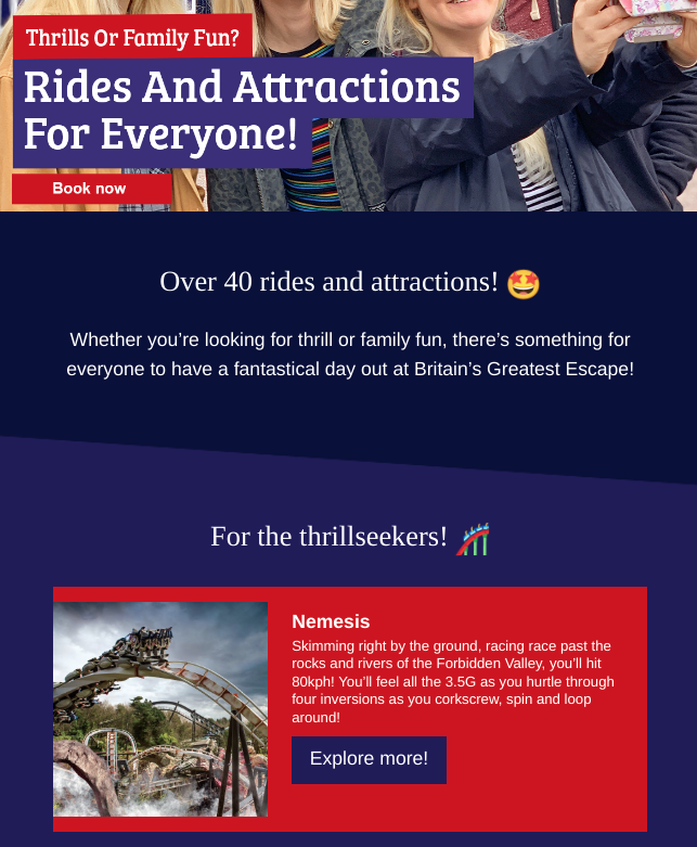 P_A1X_AKS's tweet photo. Just had an email from @altontowers boasting over 40 attractions (this used to be over 50 before this place went downhill)
AND advertising nemesis - which will be closed for the forseeable 🤦♂️
#TheMerlinWay https://t.co/fugcLC1wO3
