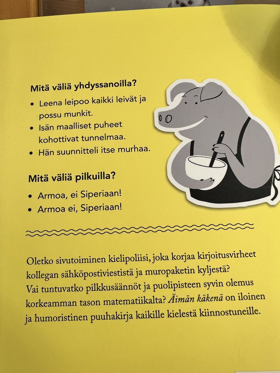IPalonen's tweet photo. Mielenkiintoista luettavaa! Äimän käkenä. https://t.co/ZOW10Hl4zy