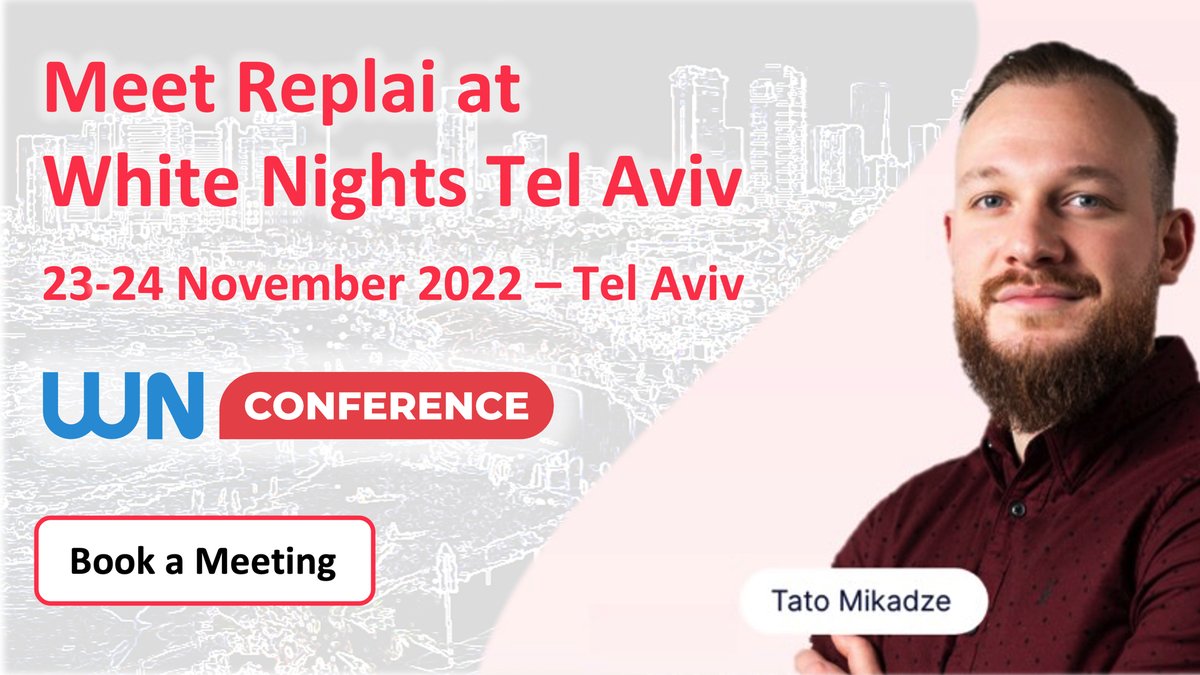 Replai_io's tweet photo. 🇮🇱 We are looking forward to participating in White Nights Tel Aviv by @wnconf next week! 🇮🇱
👨🏫 Join us for two days of knowledge sharing with @Anzu_io @wildlifestudios @SandsoftGaming @AppsFlyer and more!
Coming too? Let's meet! ☕️
https://t.co/aeNvzvWLEN
#wnconference https://t.co/tMedhMWlfJ