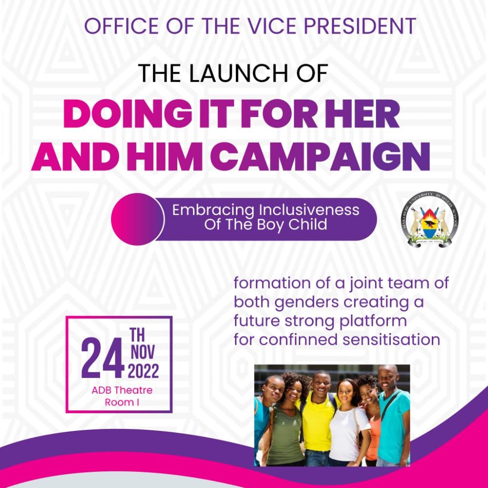DoingItForHerug's tweet image. Boy-Child or Girl-Child; Focus Should Now Shift to the 'Child', Irrespective of Gender
There can never be a balanced society with empowered women and weak men. We Are Hereby Launching the #DoingitforherandhimCampaign 
Come Join us on 24th November
