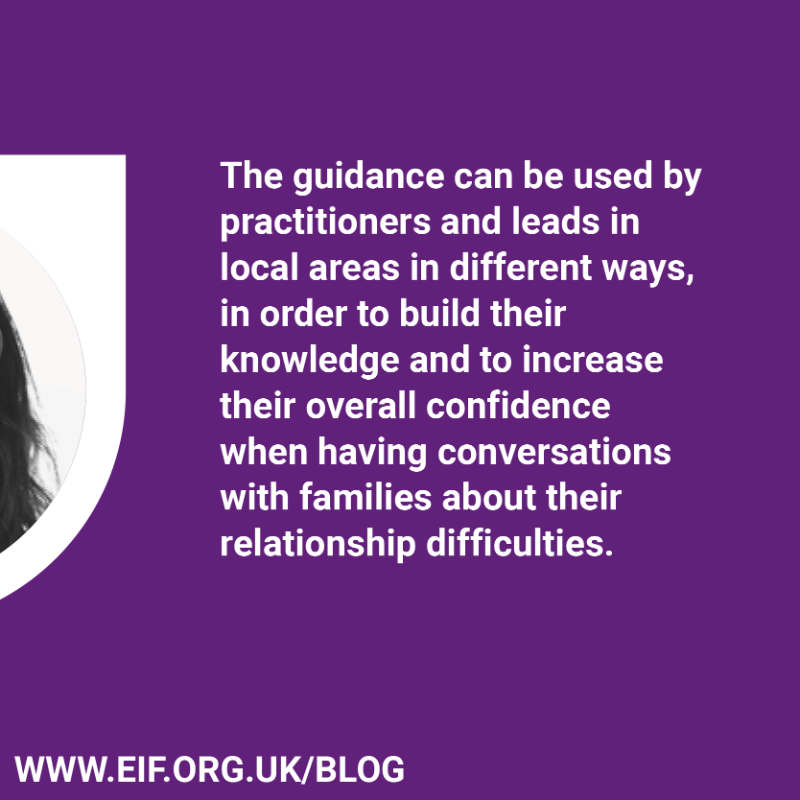 FoundationsWW's tweet photo. NEW BLOG 🖋️ EIF research officer, Simran Motiani introduces our guide to support practitioners &amp; leads in local areas to effectively engage in conversations with families about the sensitive topic of parental conflict. #ReducingParentalConflict

https://t.co/WjnCJi9d8Z