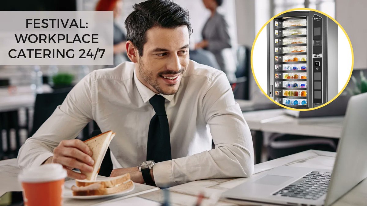 Did you catch the all-new #Festival at #Vendex last week? Now back in production, Festival offers everything you could need for workplace #catering solutions.
#Vending