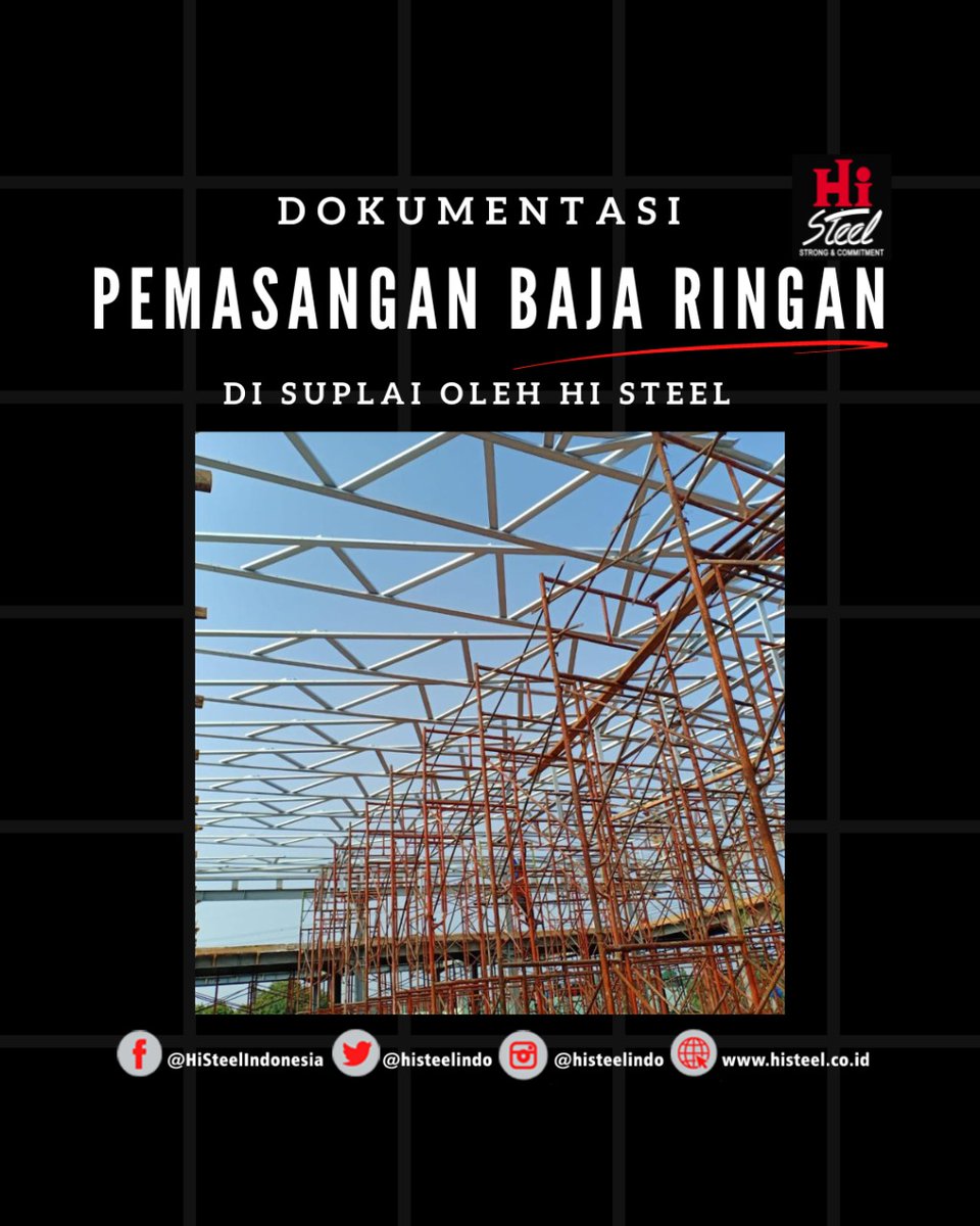 histeelindo's tweet photo. Sore Hi-ers, nih mimin kasih beberapa dokumentasi Pemasangan Baja Ringan yang di suplai oleh Hi Steel.
Butuh Baja Ringan? Kunjungi toko Hi Steel terdekat atau langsung klik https://t.co/nwlTLiTxO2 π€
#HiSteel #bajaringan #pemasangan #rangkaatap #bajaringanhisteel #dokumentasi https://t.co/HFtBeqDlr7