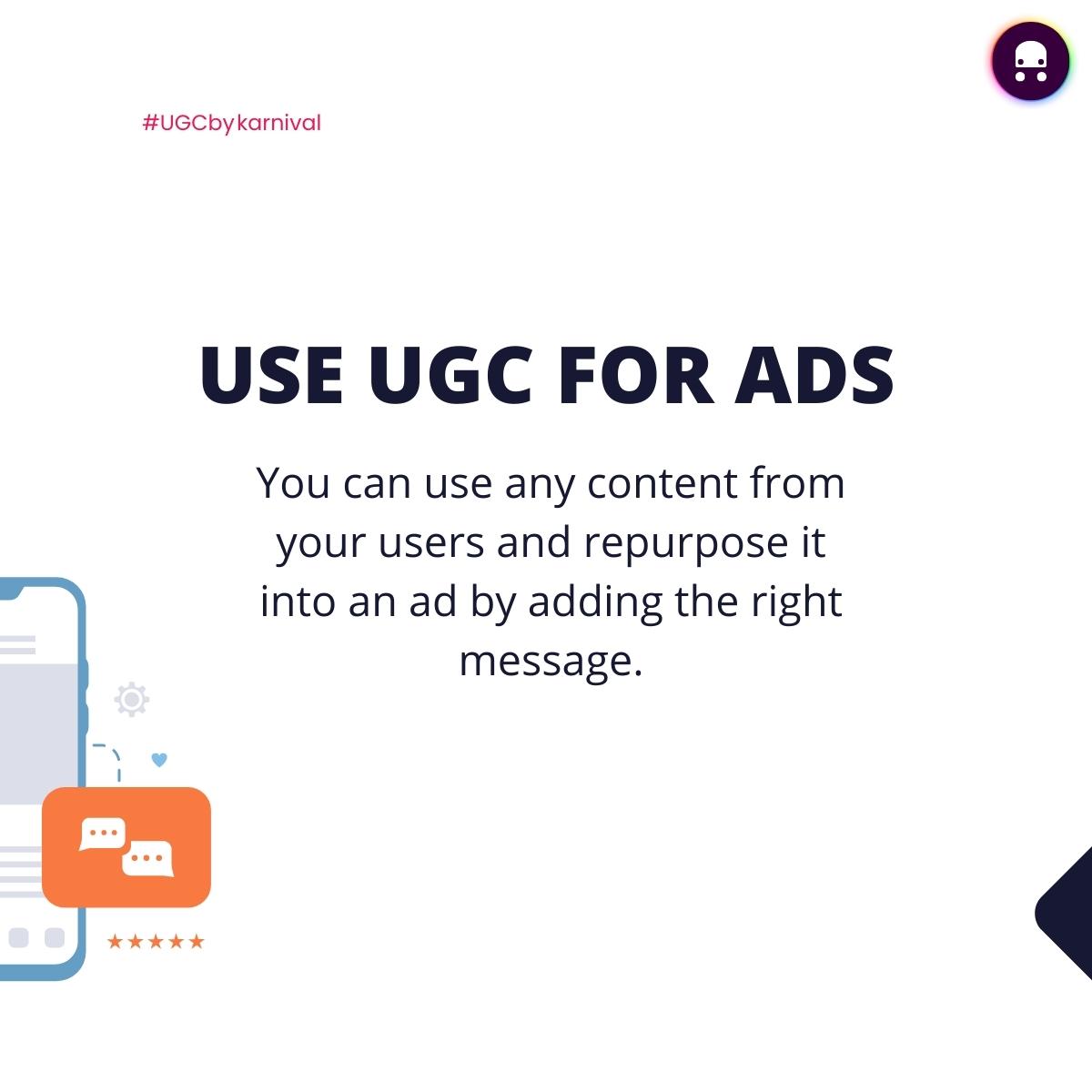 karnivalapp's tweet photo. What is the ratio of UGC to Paid content in your marketing and sales activities?

Anything over 1:2 is a good ratio for a D2C brand.
UGC helps create trust and drive conversions at the most accelerated rate possible

Are you even collecting or not? 😱
#d2c #brand #retail https://t.co/HDFMjvsvnh