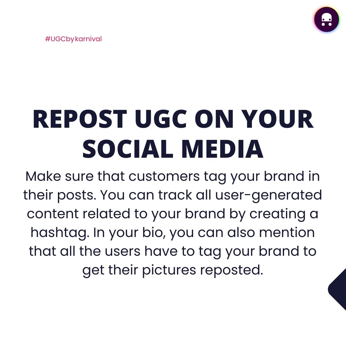 karnivalapp's tweet photo. What is the ratio of UGC to Paid content in your marketing and sales activities?

Anything over 1:2 is a good ratio for a D2C brand.
UGC helps create trust and drive conversions at the most accelerated rate possible

Are you even collecting or not? 😱
#d2c #brand #retail https://t.co/HDFMjvsvnh