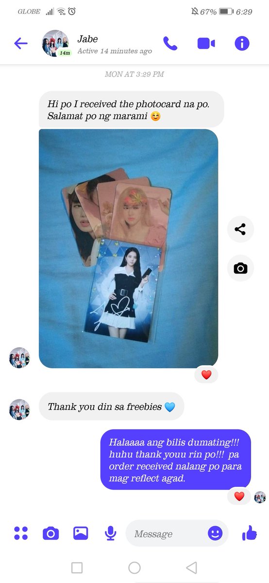 PrincessAlli6's tweet photo. Satisfied customers!!! Tysm poo

#CC_00PROOFS
#CC_00FEEDBACKS https://t.co/GVBUlDe8FS
