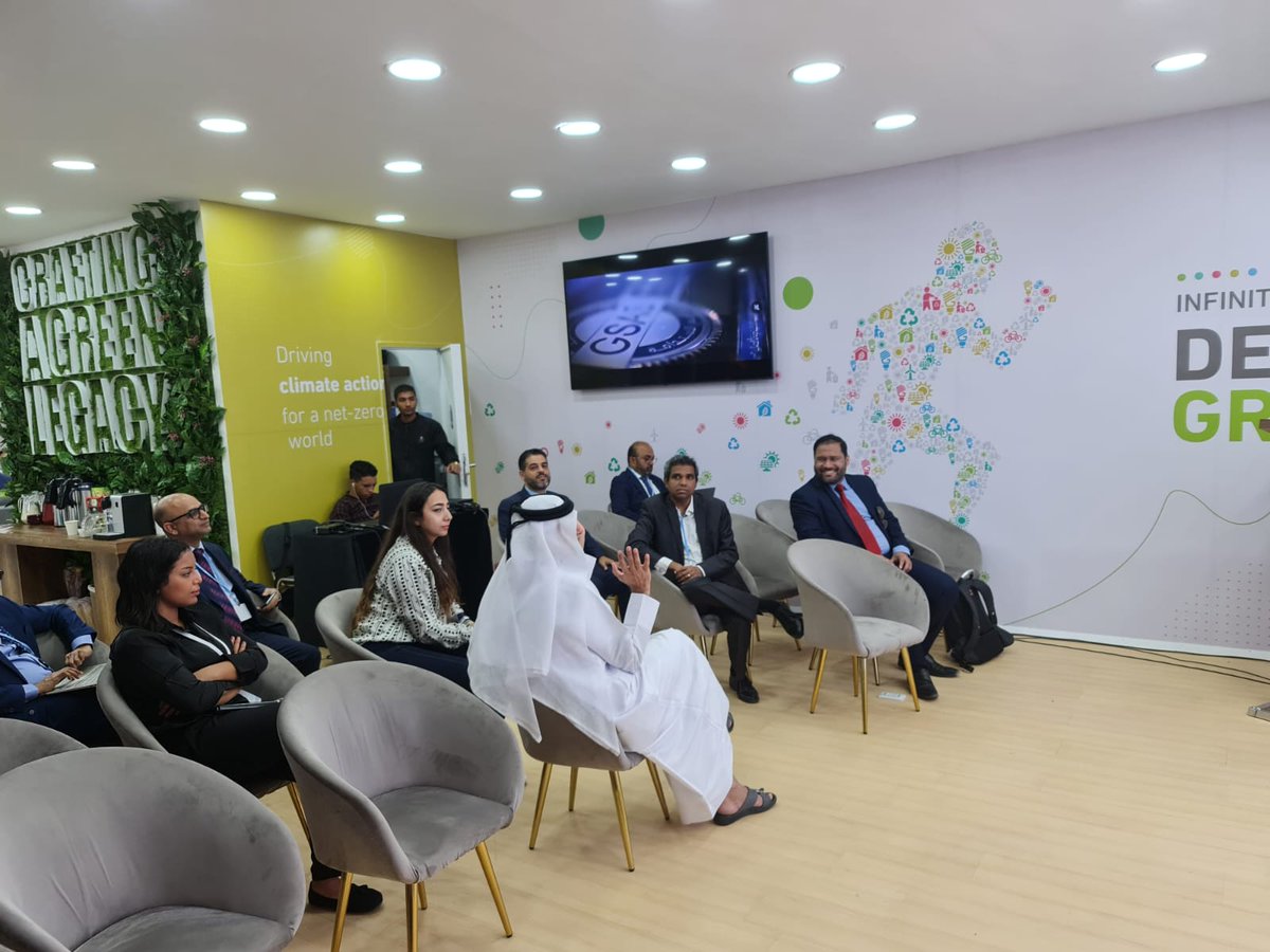 ecolarium's tweet photo. At @COP27P , the world's largest climate summit organized under the auspices of the @UN #Ecolarium brought together the leading participants of the summit how it can benefit the future of our world with blockchain technology!

#TogetherForImplementation  #ClimateAction https://t.co/2w9EuSss2S