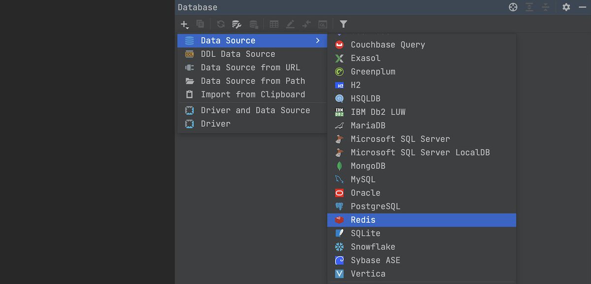 phpstorm's tweet photo. And in case you missed it, preliminary support for Redis in PhpStorm DB tools is also available in the Beta!

https://t.co/dO3k9WB62m https://t.co/4uDNblzPHd