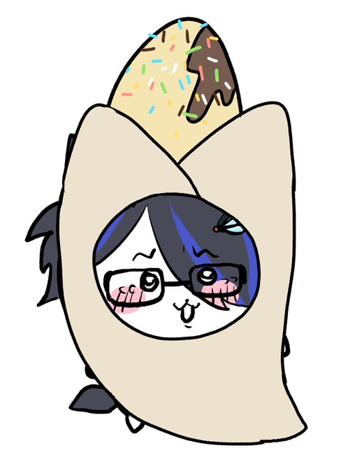 チョコバナナクレープです 