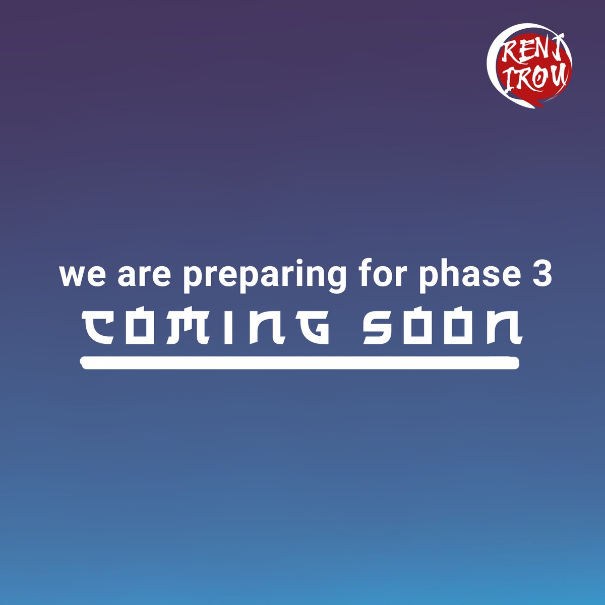 COMING SOON!

We are preparing some new ones.
what happened to jirou?
Stay tune!

#NFTCommunity #NFTmarketplace
