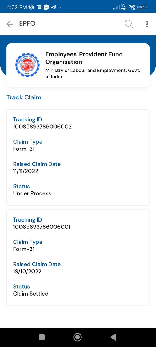 koshta_m's tweet photo. @socialepfo Hello sir can we withdraw from form 31 Covid 19 twice? 

Please need information as soon as possible, my wife is pregnant and I had applied around four days back but still its showing under process. https://t.co/AbTkRlCDUb