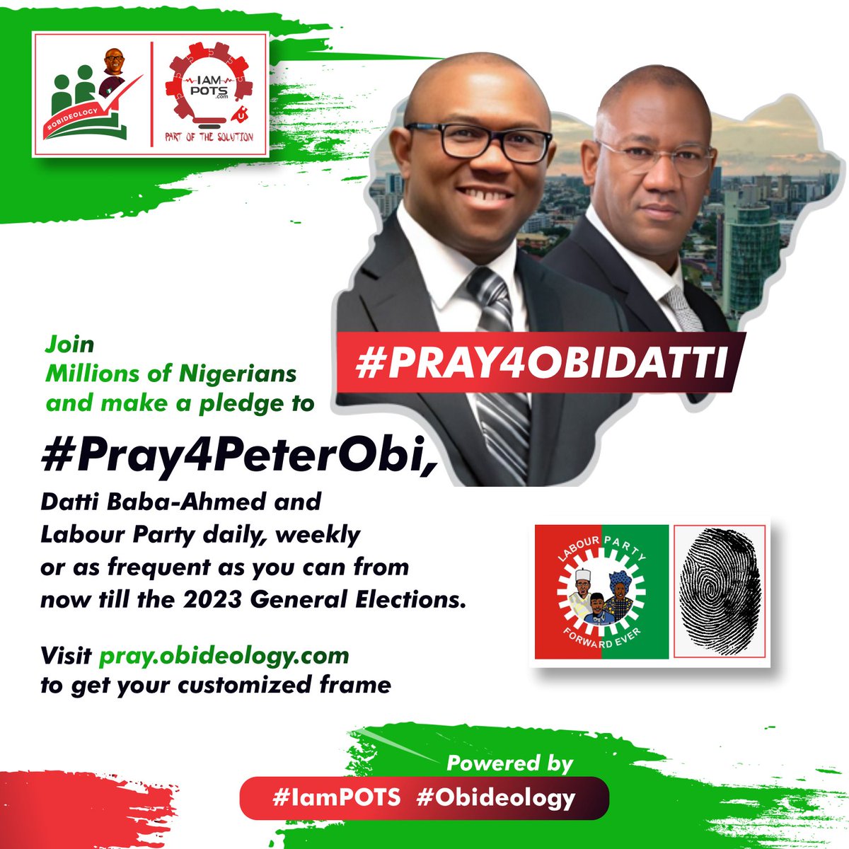 obideology's tweet photo. All #Obidients Gather here.
This is #WAR not just an election.
Giving birth to the New Nigeria of our dreams is a battle to be fought on all fronts. While we encourage Obidients to collect their PVC and Spread the Obideology Gospel across Nigeria, we call on you to... https://t.co/6wvDRdqbbT