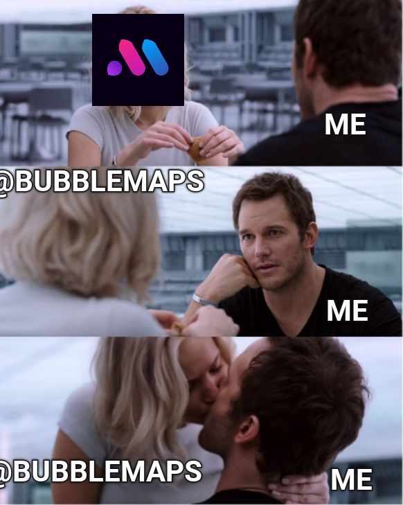 jarry_stark's tweet photo. @bubblemaps My life is changing..
π₯°π₯°π
#Bubblemaps
#BubblemapsMeme https://t.co/p8ajvMq57C