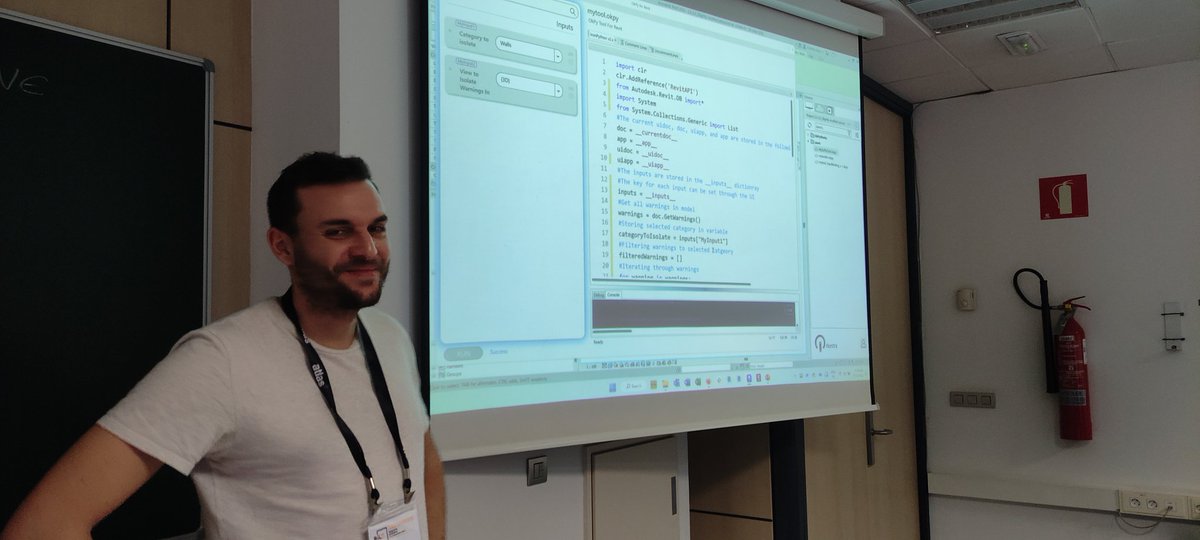A new Python IDE for Revit available in <a href="/OrkestraOnline/">Orkestra.online</a> #BILTEUR2022 #bilteur @BILTevent and Revit API stubs will be added in the future #dynamobim 👍👍