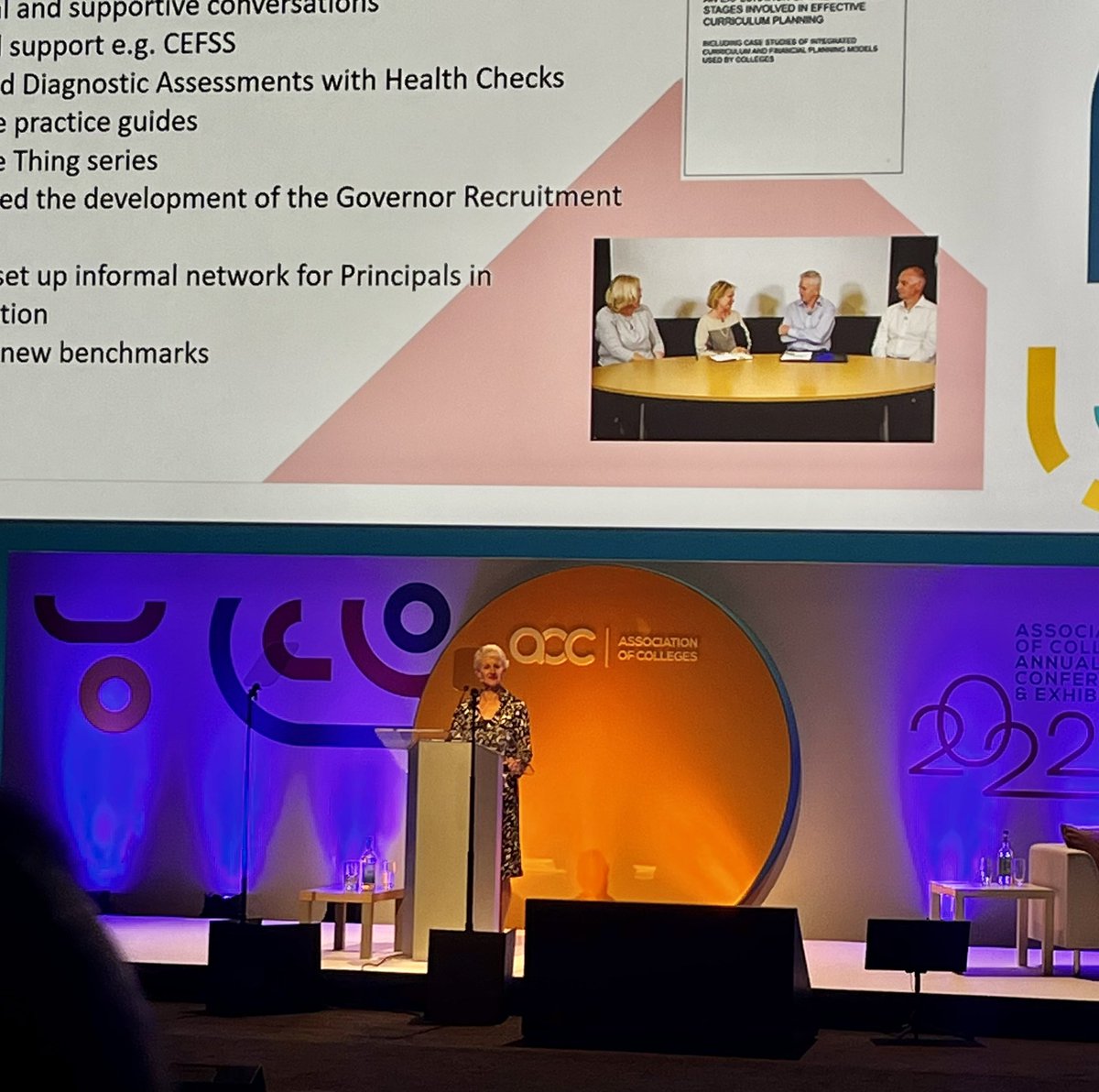 Certainly a different approach by the FEC where the balance of support and challenge is more evident as @ShelaghLegrave outlines her and colleagues work in the last 12 months. Thank you   #AoCConf2022