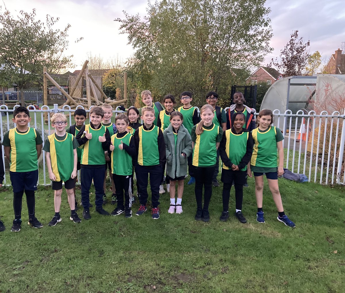 Sports1MPS's tweet photo. Last week we hosted a year 5/6 Cross country event for children who did not get to run at MK Bowl. The children, as ever, gave all the effort they had on the day! Some really pleasing performances and great to see them all cheering their teammates on! https://t.co/BEMgpVzjua