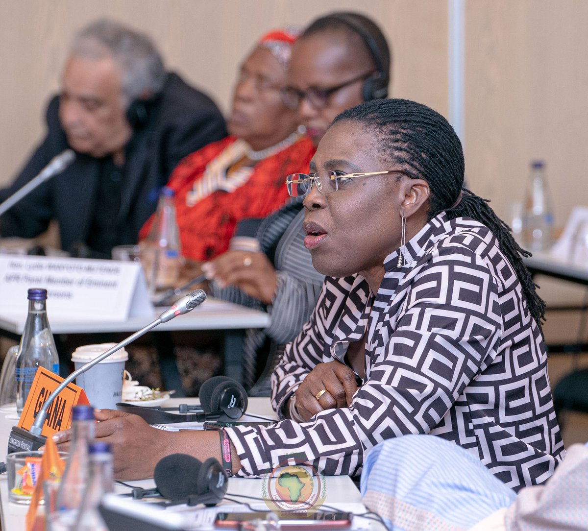 APRMorg's tweet photo. Members of the PSC deliberation on the two presentations made by @AUC_PAPS and @UNDPAfrica .
#APRMPSC https://t.co/HCNPUxI9BD