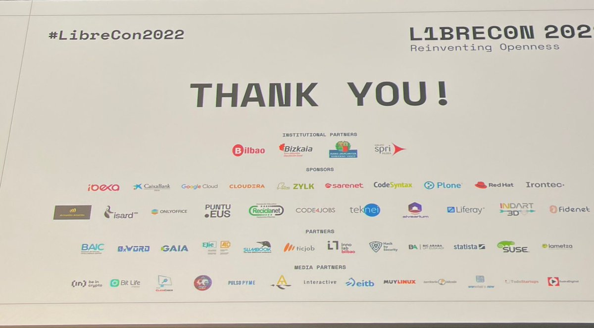 zylknet's tweet image. Queda inaugurado @librecon 

¡Ahora más que nunca las tecnologías #Opensource están marcando el camino hacia el futuro!

¡El #Librecon2022 arrancó con todo!

@esletweets @mypublicinbox