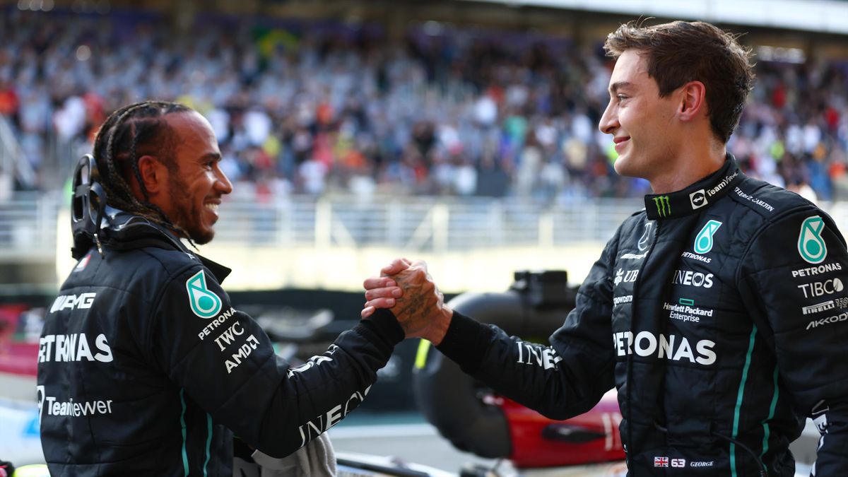 🔴Hamilton, gelecek sezon Russell ile çekişmesinin sorun olmayacağını belirtti!

#SaoPauloGP sonrasında açıklama yapan Hamilton, gelecek sezon #Mercedes'in geri dönmesi ve çekişme yaşanması hâlinde Russell ile ilişkisini güçlü bir sekilde ilerletebileceğini söyledi.