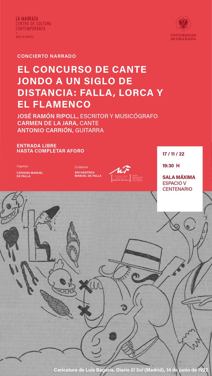 jr_ripoll's tweet photo. A todos los amigos que estén en Granada: nos gustaría mucho que nos acompañasen https://t.co/fqAh5SI19W