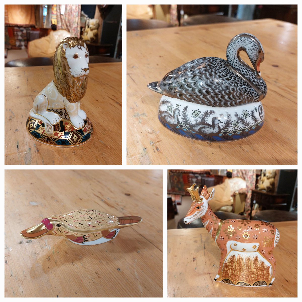 eversleybarn's tweet photo. #copperbowl #antiquecopper #royalcrownderby #animalpaperweights #judismithantiques #eversleybarnantiques https://t.co/krHl35Tuv6