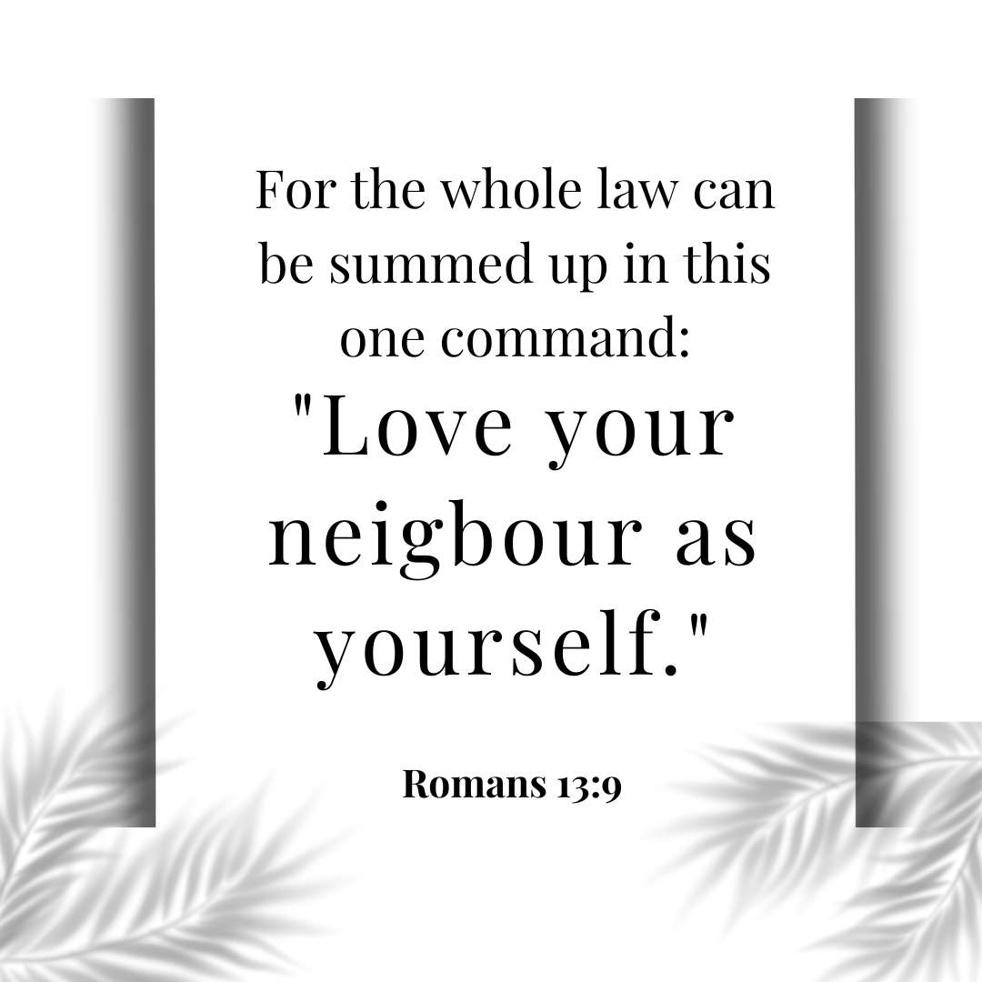 MightyManFamily's tweet photo. All the commandments in the Bible can be summed up in one word "Love". Indeed, whoever loves others has fulfilled the law. 👍💪🙌🙏 https://t.co/KMVk17mddv