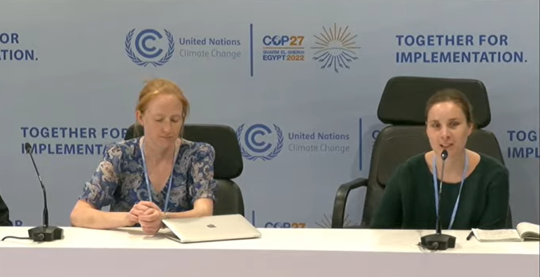 Given the lack of decarbonisation options for the aviation sector at the moment, we need to address the elephant in the room: reducing demand. 1% of population responsible for 50% of emissions from flying. @SilkeMooldijk, <a href="/climateactiontr/">ClimateActionTracker @catclimate.bsky.social</a> aviation lead. #COP27