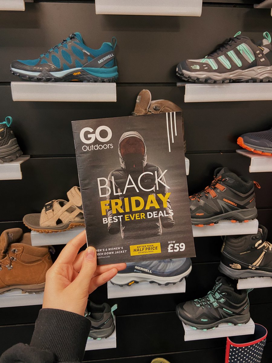 It’s brochure day! And probably one of the best this year.. as Black Friday has begun! 🎉 Make sure to save on winter essentials and Christmas gifts this year by checking out our best EVER deals 👉 gooutdoors.co.uk/bfr:view/