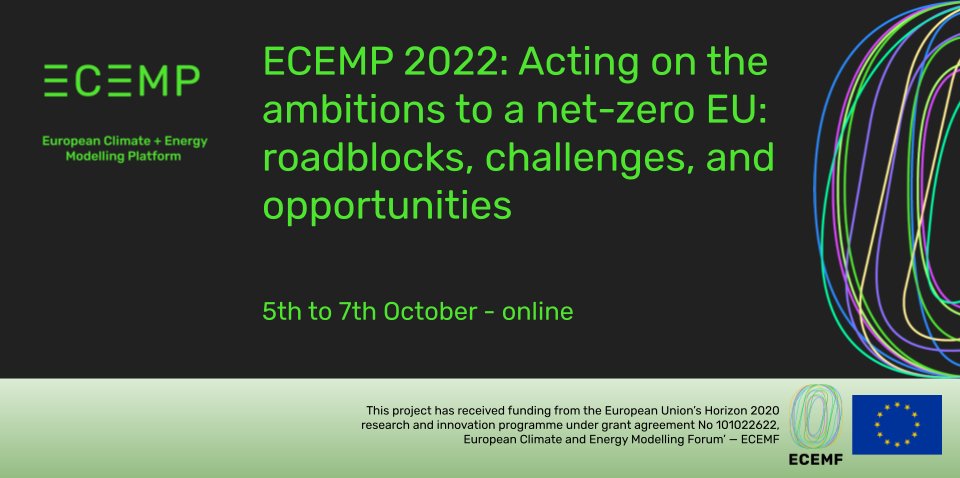 Did you miss the European Climate & Energy Modelling Platform event? - Net-0 building sector-dream or reality? - Impact of variable🔌 price on heat pump-operated buildings - EU residential sector towards net-0 & more now available on ecemp2022.b2match.io/page-1091