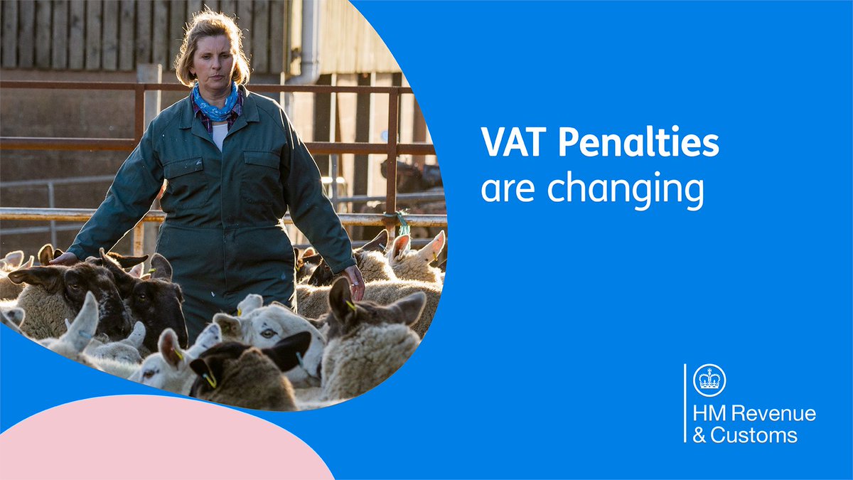 TAGaccountants's tweet photo. VAT Penalties change from Jan 2023. Watch HMRC’s short video on new VAT late submission penalties, late payment penalties, and VAT interest charges, which will replace Default Surcharge from January 2023.
https://t.co/iqLnRlWztJ  #VAT #HMRC #Fines #Jan2023 https://t.co/J2zpC7Pkhf