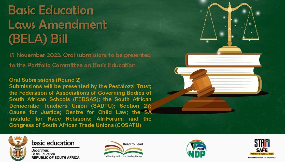 Dep. Basic Education on Twitter "Today, the Basic Education Portfolio